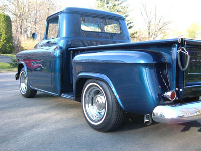 57 Chevy Truck Rear 3 4 Return To Menu