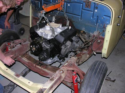 Jeepster Engine Bay V6