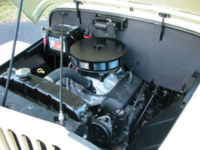 Jeepster Engine Finished