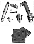 Rear Shock Kit & U-Bolt Plate