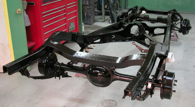 Jeepster Frame Painted